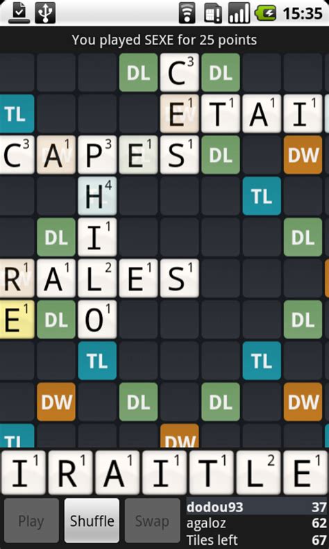 wordfeud  pour android telecharger