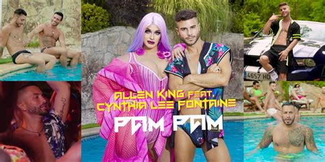 allen king new music video “pam pam” featuring cynthia lee fontaine viktor rom andrea suarez