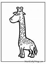 Giraffe Iheartcraftythings sketch template