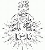Dad Coloring Super Pages Printable Color Kids Quality High Print Getcolorings Coloringhome sketch template