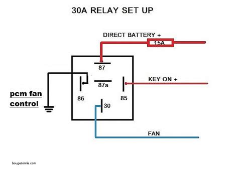bosch type relay wiring diagrams