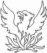 Phoenix Heraldicart sketch template