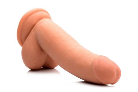 8 Inches Ultra Real Dual Layer Suction Cup Dildo Tan On Literotica
