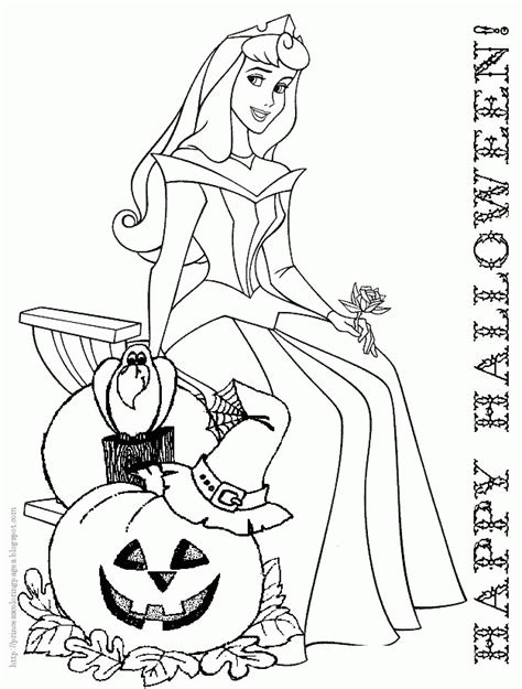 disney halloween coloring pages printable coloring home