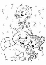 Umizoomi Coloring Pages Team Coloring4free Printable Milli Coloriage Nickelodeon Fun Info Color Book Print sketch template