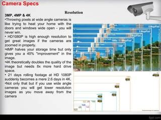 cctv camera specification
