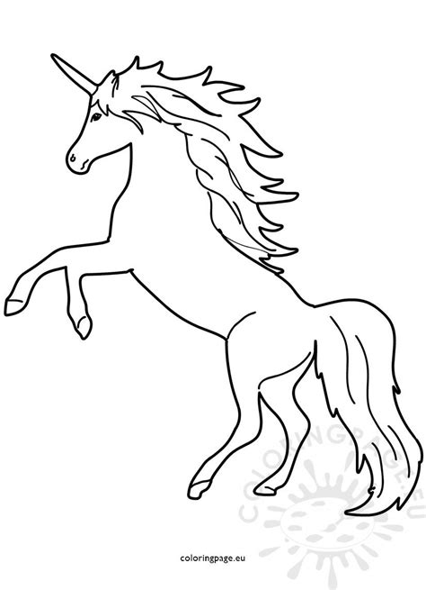 unicorn coloring pages  kids coloring page