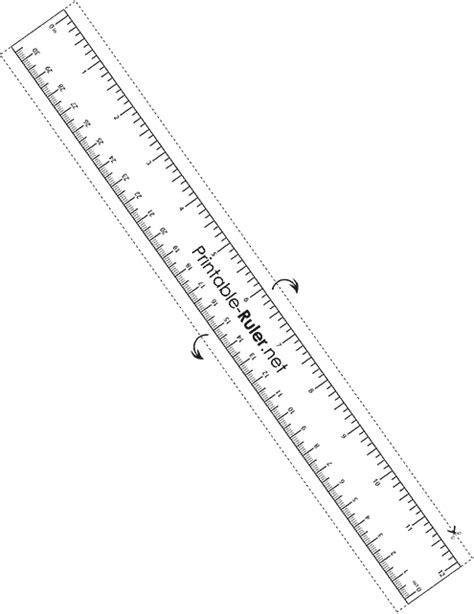 accurate printable  ruler centimeters  inches