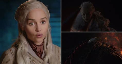 Game Of Thrones Emilia Clarke Reveals Winterfell Ignited Daenerys