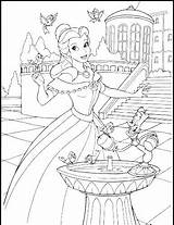 Castle Pages Princess Coloring Getdrawings Getcolorings Color sketch template