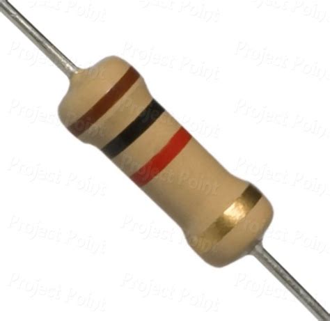 kilo ohm resistor color code