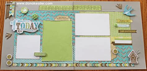 simply inspired ctmh skylark scrapbook layouts scraptabulous