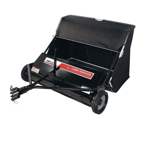 ohio steel professional grade    cu ft lawn sweeper ls  home depot