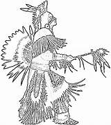 Native Coloring Pages American Getcolorings sketch template