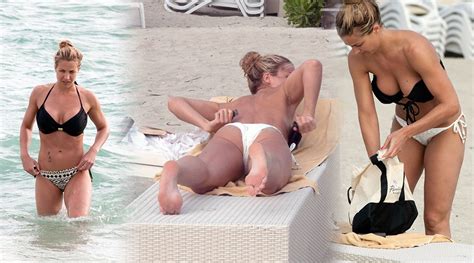 Gemma Atkinson Bikini Candids In Cuba Hot Celebs Home