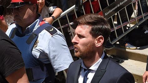 Lionel Messi Handed Jail Term In Spain For Tax Fraud Bbc News