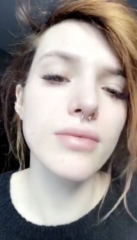 bella thorne puffs on a suspicious looking cigarette daily mail online