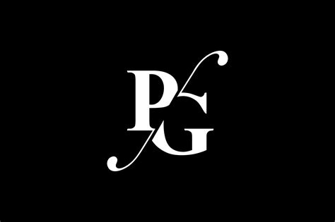 pg logo fonts pg logo   monogram logo design logo graphic logo fonts