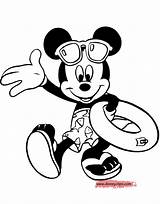 Mickey Summer Mouse Coloring Disney Minnie Pages Pool Disneyclips Friends Gif Coloring2 Swimming Ready Fun Book Funstuff sketch template