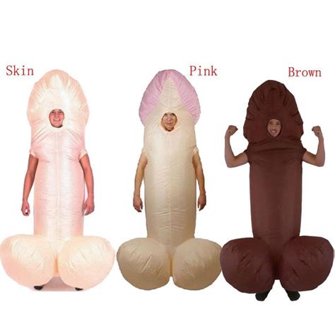 adult halloween costume for men women sexy inflatable willy penis