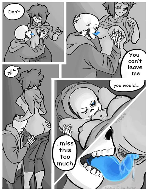 sans x frisk porn comic