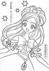 Precure Futari Wa Toei Zerochan Colorir Minitokyo Source Starklx sketch template