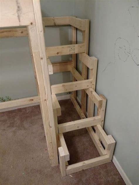 steps  loft bed  fits furnituredesigns loft bed plans diy loft bed kids loft beds