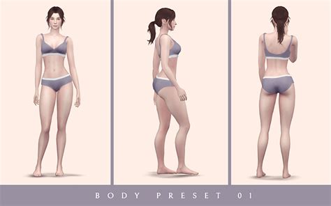 Body Preset 01 The Sims 4 Catalog