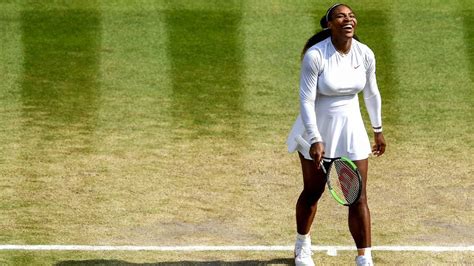 Wimbledon 2018 Serena Williams Angelique Kerber Reach