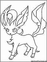 Coloring Leafeon Pages Pokemon Cool Colouring Printable Print Color Template Cake Getcolorings Fun Pdf sketch template