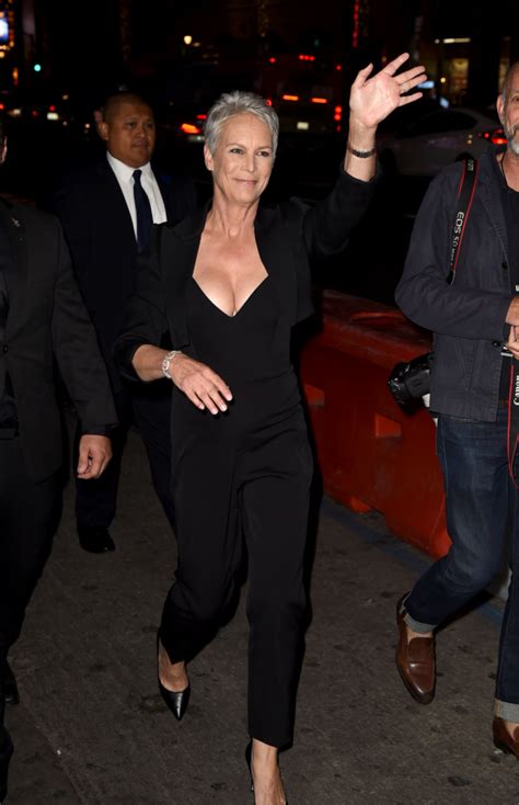 jamie lee curtis puts on busty display in sexy jumpsuit starts at 60