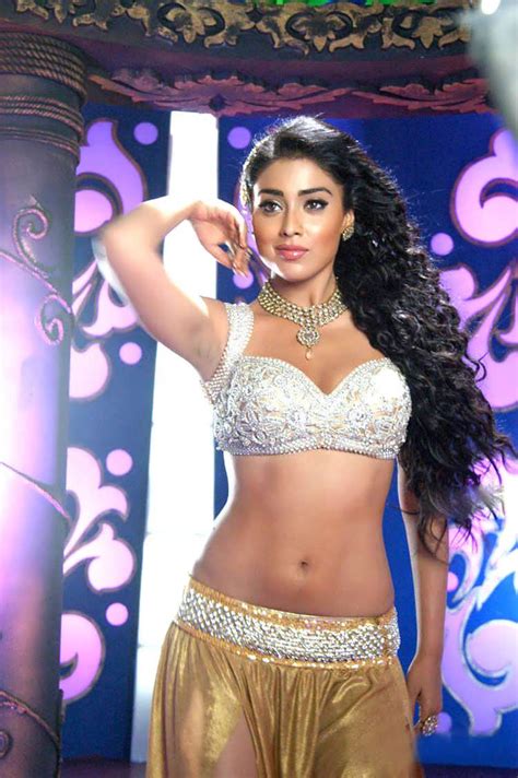 Shriya Hot Navel Exclusive Pics Without Water Mark Gallery
