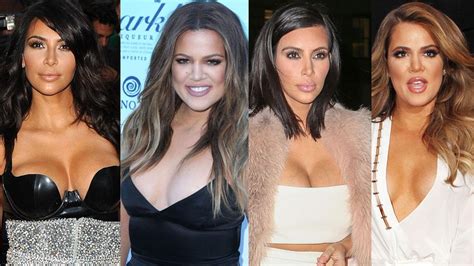 Kardashian Booby Battle Kim Vs Khloe Who Takes The Prize For Best Bust