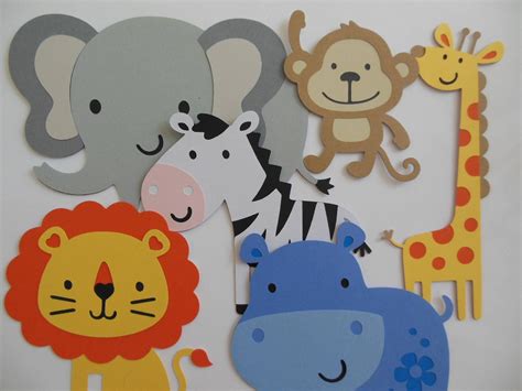 zoo animal cutouts printable