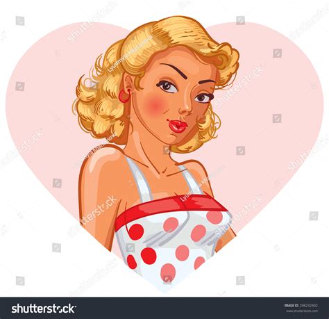 Sexy Pin Up Girl Valentine S Day Funny Cartoon Character