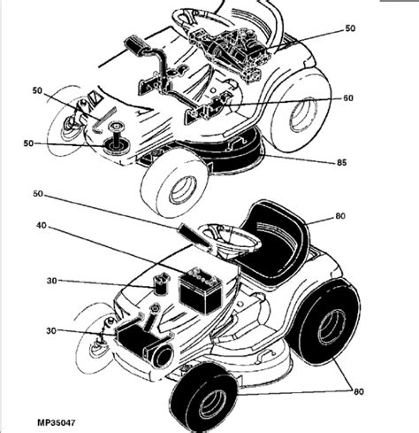 john deere la  series tractor parts catalog manual   heydownloads manual