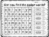 Choose Color Words Word Search Classroom Board Enjoy Please There Colors sketch template