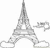 France Coloring Pages Paris Color Getcolorings sketch template