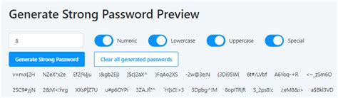 Generate Strong Password Overview Outsystems