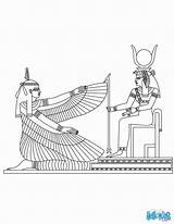Coloring Egyptian Goddess Maat Isis Pages Egypt Gods Sekhmet God Deity Ancient Colouring Deities Designlooter Visit Popular Hellokids Wallpaperaccess Choose sketch template