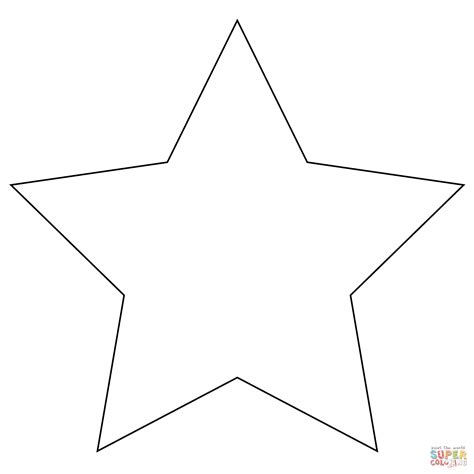 star coloring pages  preschoolers coloring home