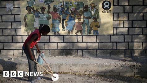 oxfam haiti scandal suspects physically threatened witnesses bbc news
