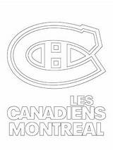 Canadiens Nhl Lnh Habs Sport1 Canadians Canadien Supercoloring sketch template