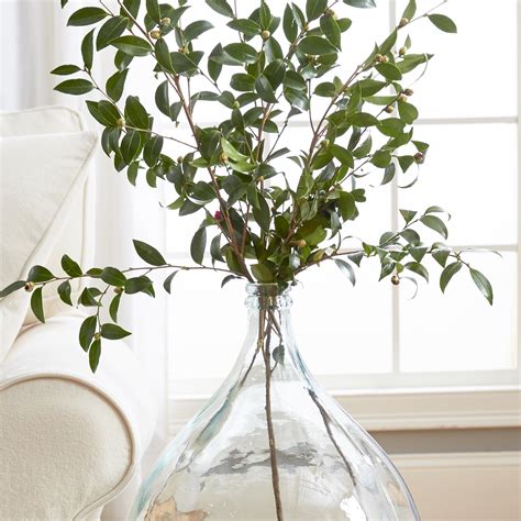 Clear Glass Decorative Floor Vase And Reviews Birch Lane