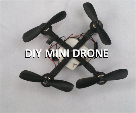 mini drone simple  cheap  steps  pictures instructables