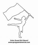 Guard Colour Color Flags sketch template