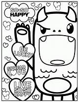 Kawaii Coloring Pages Cute Food Printable Color Colouring Print So Disney Book Happy Animal Animals Drawing Kids Easy Unicorn Getcolorings sketch template