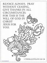 Thanksgiving Coloring Bible Verse Pages Verses Christian Kids Religious School Pdf Always Choose Board sketch template