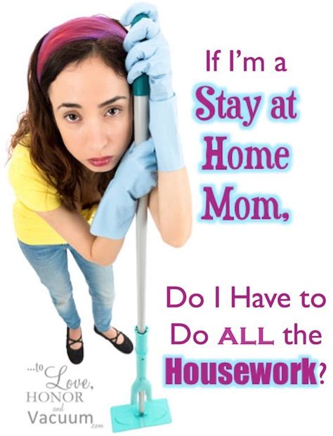 Splitting Household Chores Is Especially Tricky When The Mom Stays At