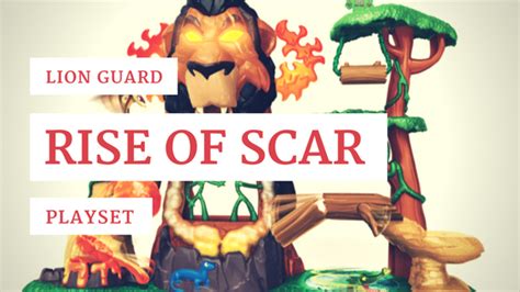 lion guard rise  scar playset  gingerbread housecouk